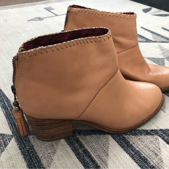 Toms Sand Leila Ankle Booties 6.5 - Picture 3 of 6